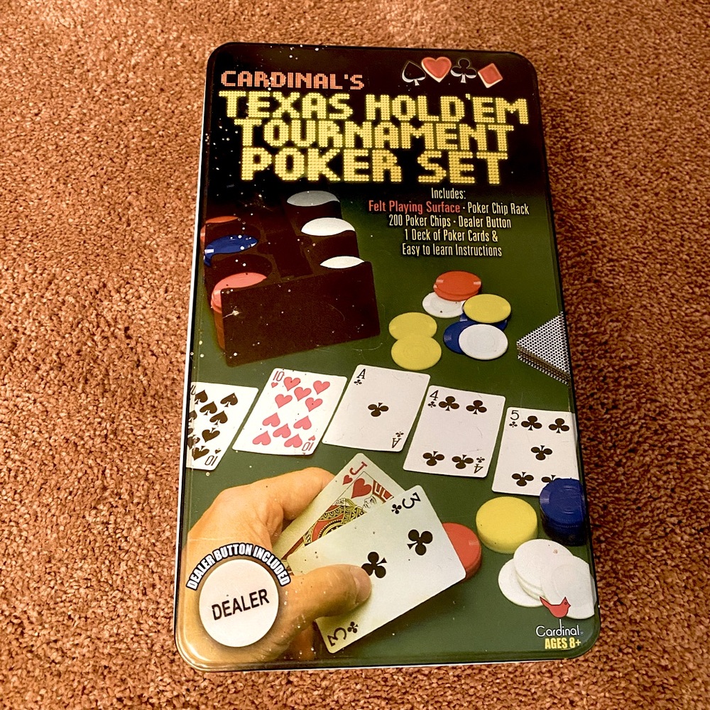 Brand new - Texas Hold’em Poker Tournament Set
